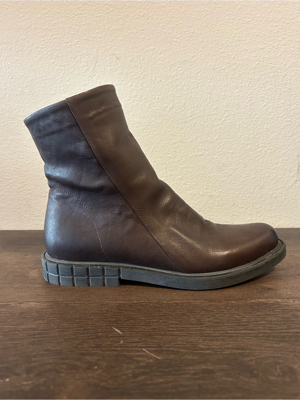 Bueno Brown Leather Boots